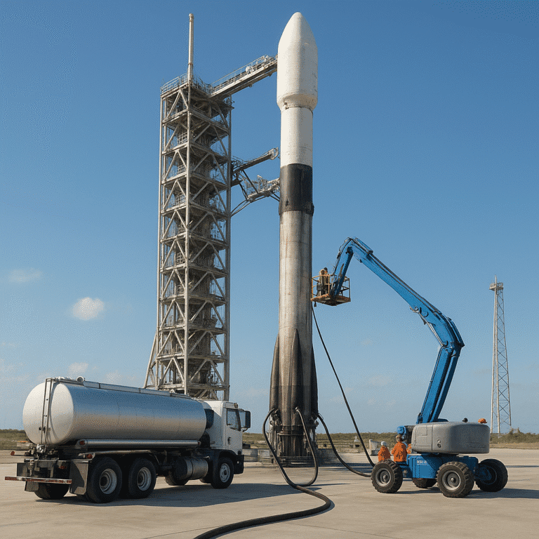 How Rockets Are Reused and Refueled