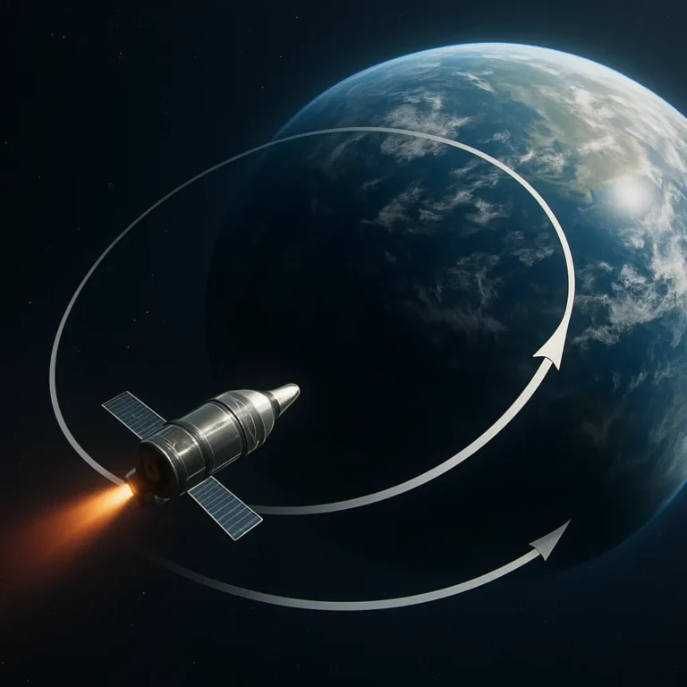 How Spacecraft Enter and Exit Planetary Orbits